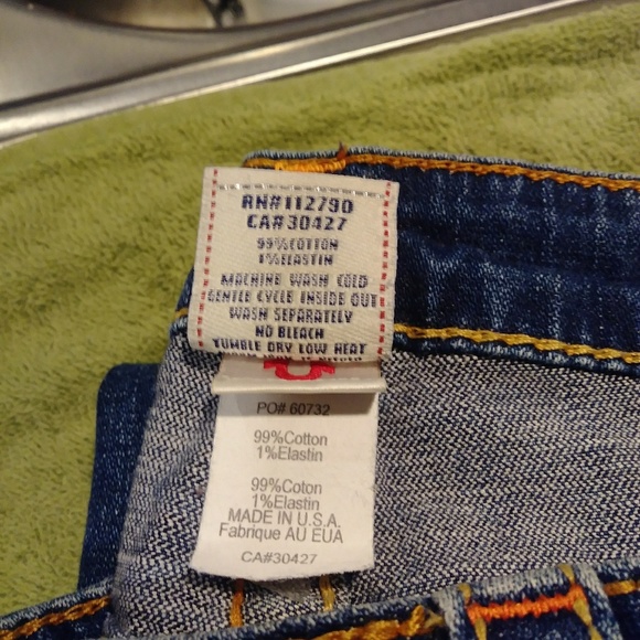 🐼SOLD🐼 NWOT True Religion Rainbow Joey - Picture 6 of 7